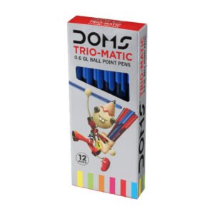 DOMS Trio-Matic markers, showcasing a variety of shades for creative expression