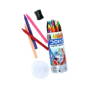 Plastic coloring 24 doms+4 cylinders+4 jars+6 erasers