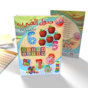 تعلم جدول الضرب (أرقام عربي)
