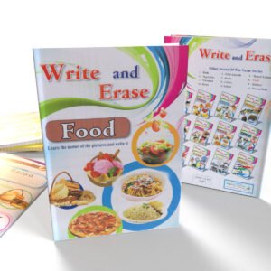 اكتب وامسح (الأطعمة) باللغة الإنكليزية