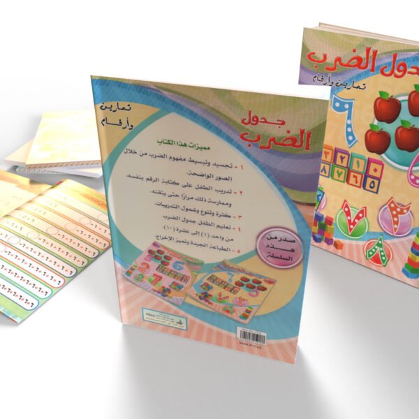تعلم جدول الضرب (أرقام عربي)